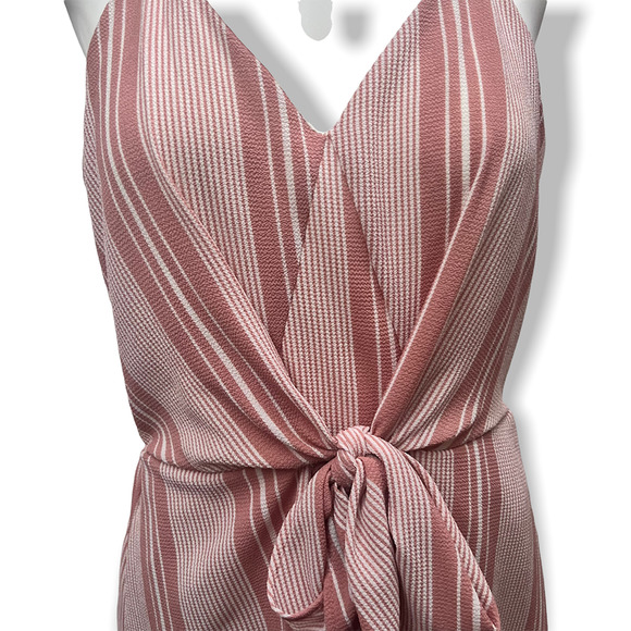 Hummingbird Striped Red Romper Shorts Size Medium - Picture 3 of 12